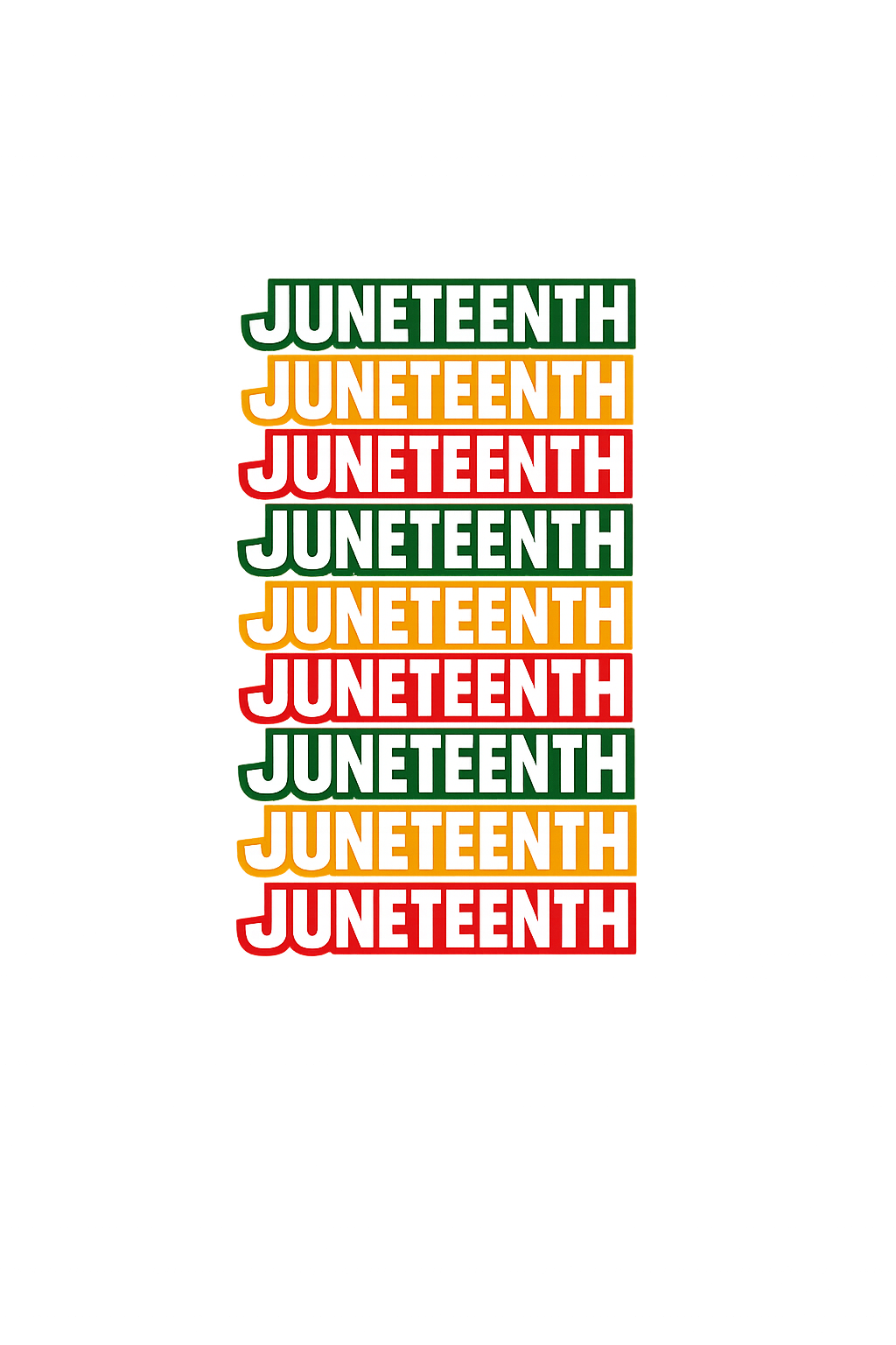 🔴🟡🟢 Juneteenth