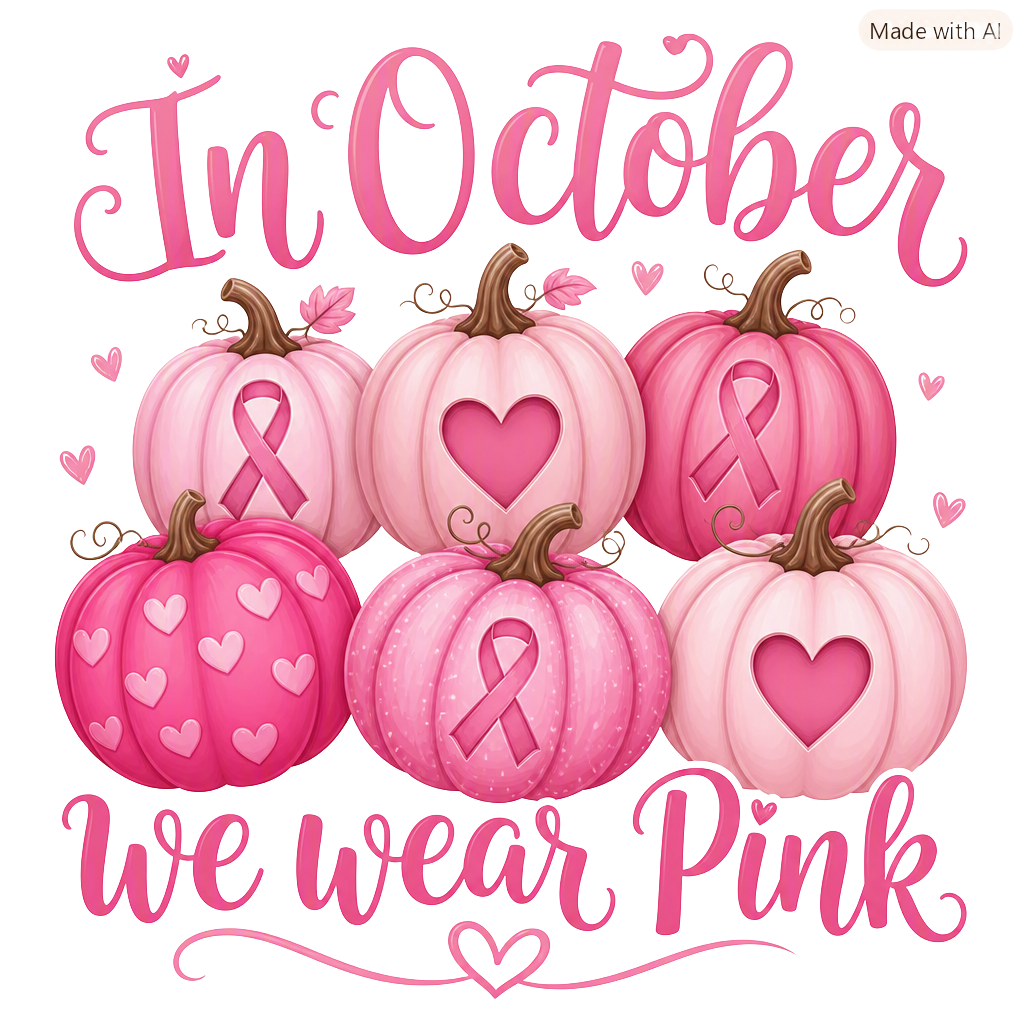 In October We Wear Pink Pumkin